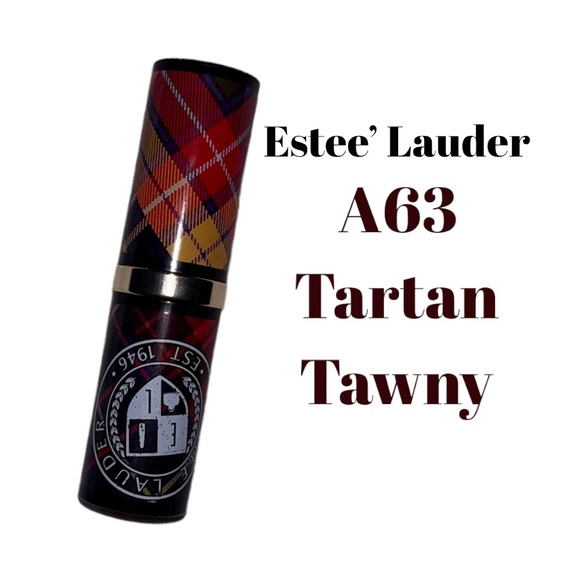 Estee Lauder Makeup New A63 Tartan Tawny Lipstick By Este Lauder No